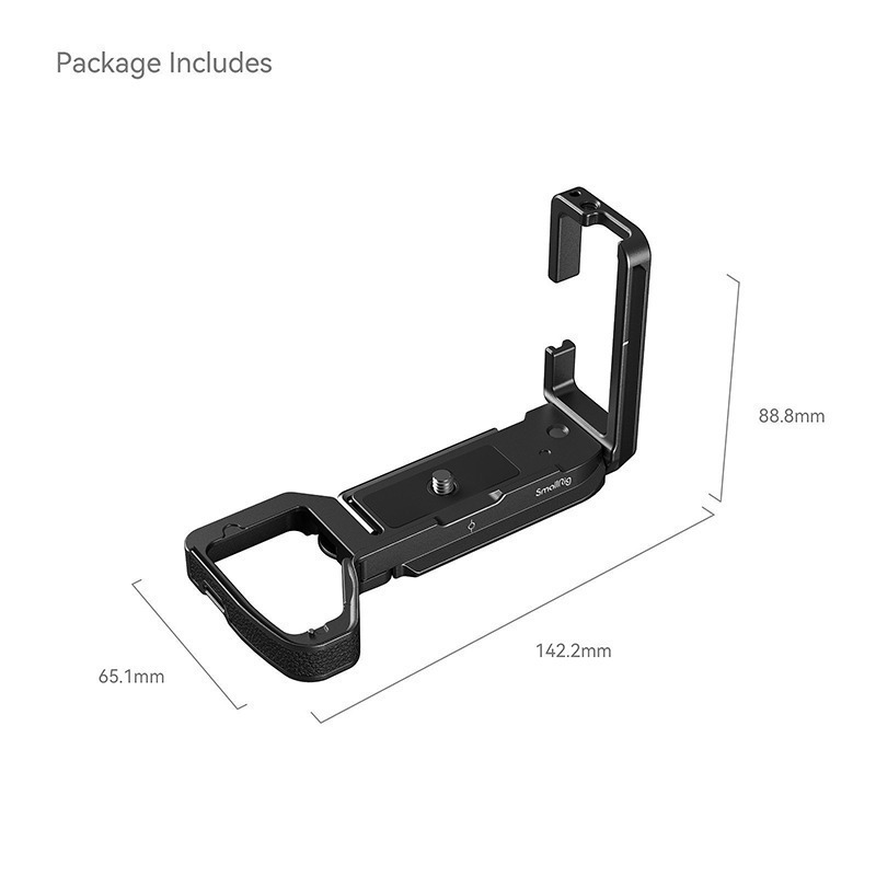 三重☆大人氣☆ SmallRig 3660 B L Bracket L型支架 for A7R4 A74 A7S3 A7V-細節圖2
