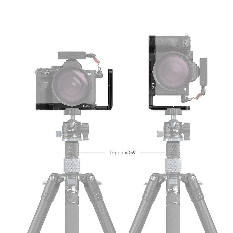 三重☆大人氣☆ SmallRig 3660 B L Bracket L型支架 for A7R4 A74 A7S3 A7V-細節圖5