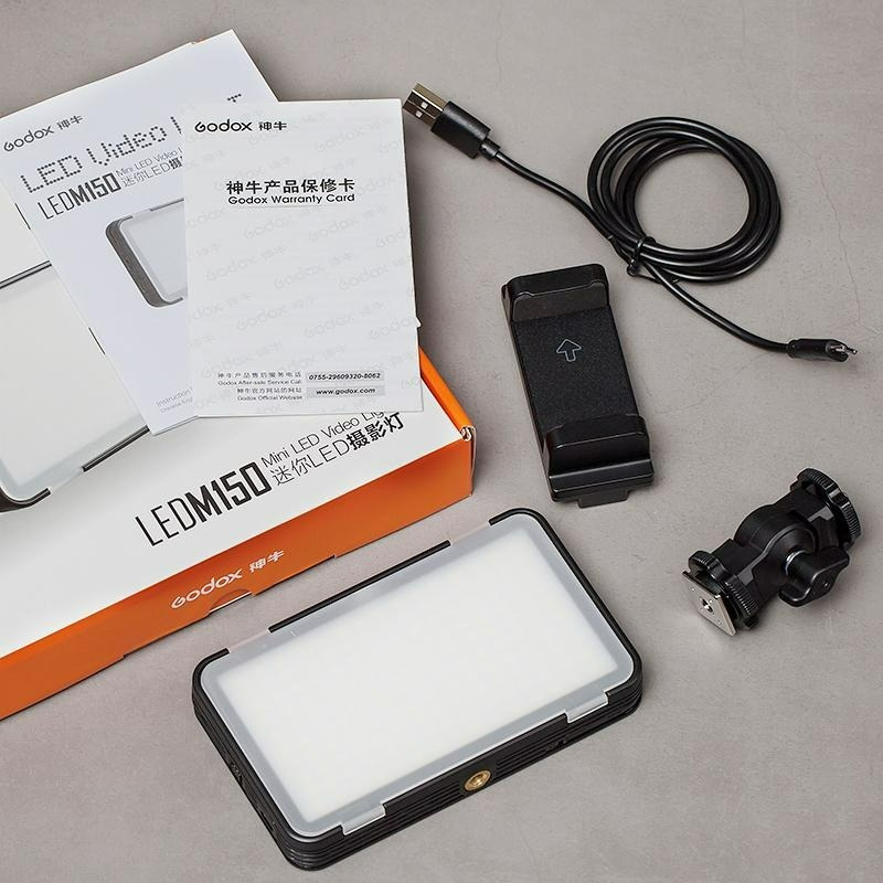 三重☆大人氣☆ 公司貨 GODOX LEDM150 LED 攝影燈 補光燈 內建鋰電池 高亮度好攜帶-細節圖8