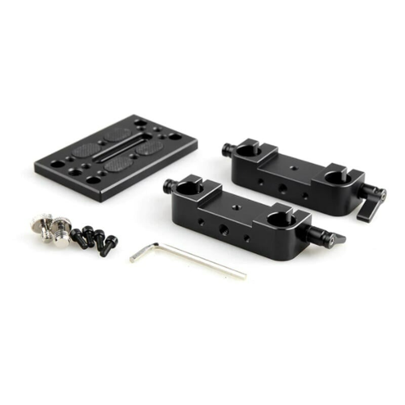 三重☆大人氣☆ SmallRig 1775 底板 雙15mm桿夾 提籠 穩定架 管夾-細節圖2