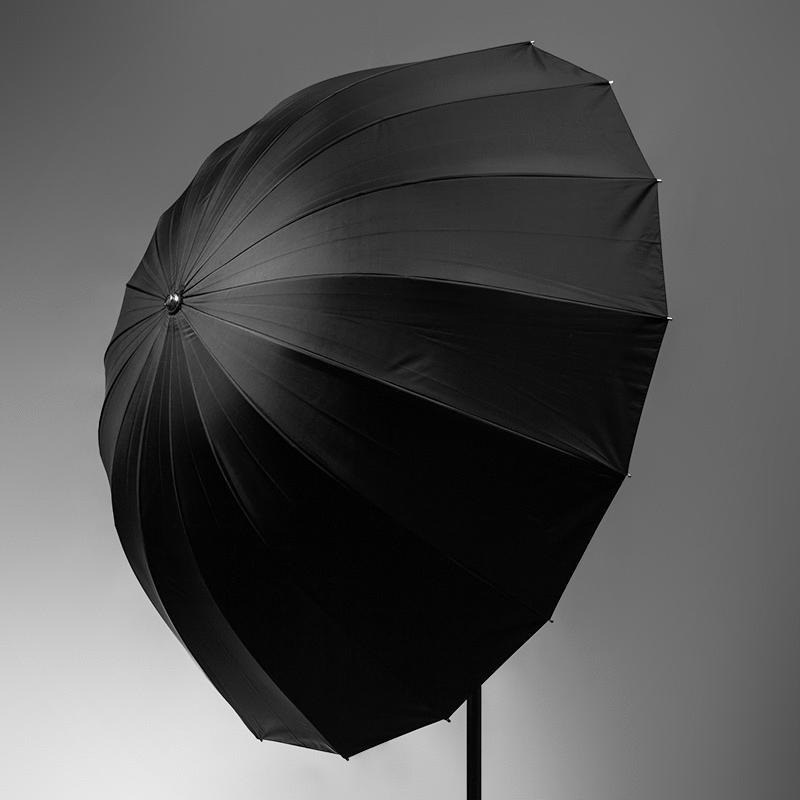 三重☆大人氣☆ 105cm Para deep 深弧型 拋物線 外黑內白 反射傘 控光傘-細節圖2