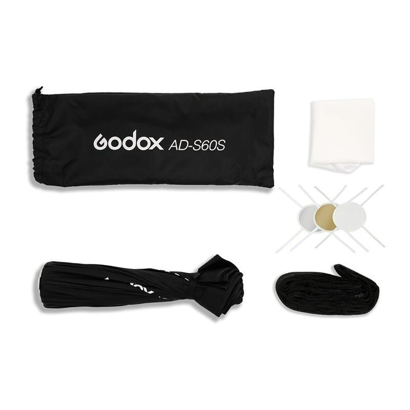 三重☆大人氣☆ Godox 神牛卡口 AD-S60S 60cm 快撐 快收 柔光罩 AD400Pro AD300Pro-細節圖7