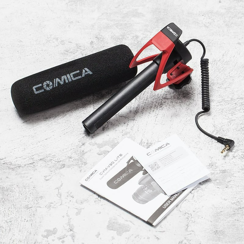 三重☆大人氣☆ 公司貨 COMICA CVM-V30 LITE 輕便型指向性話筒麥克風 相機 手機 皆可用-細節圖5