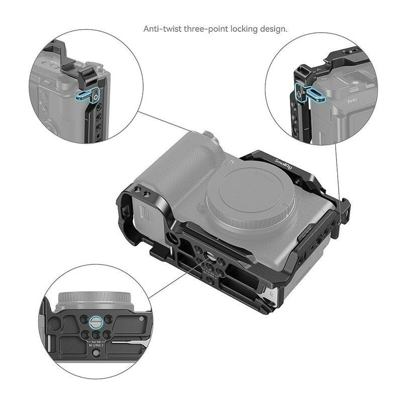 三重☆大人氣☆ SmallRig 4256 專用 提籠 for SONY ZV-E1-細節圖4