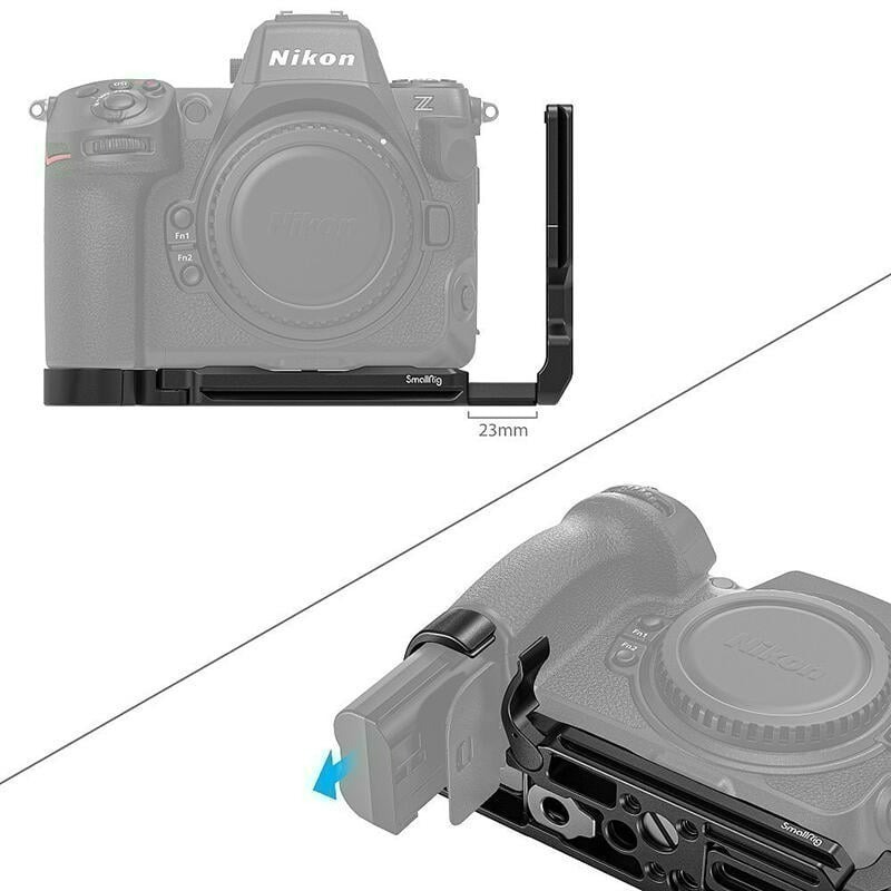 三重☆大人氣☆ SmallRig 3942 L Bracket 專用 L架 L型支架 豎拍板 for Nikon Z8-細節圖4