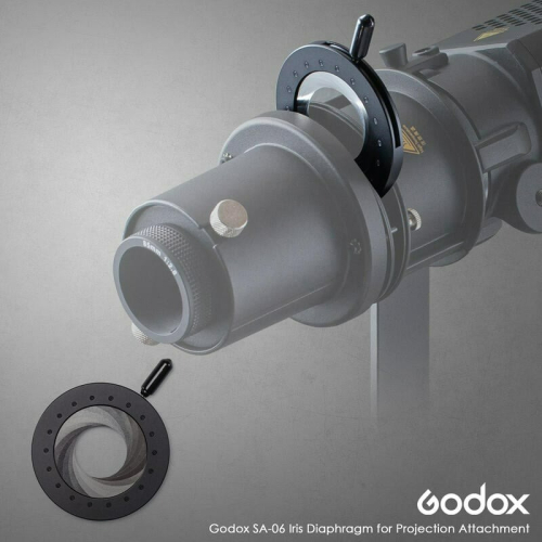 三重☆大人氣☆公司貨 Godox 神牛 SA-06 可調光圈控制環 SA-P LED聚光燈專用 S30 S60