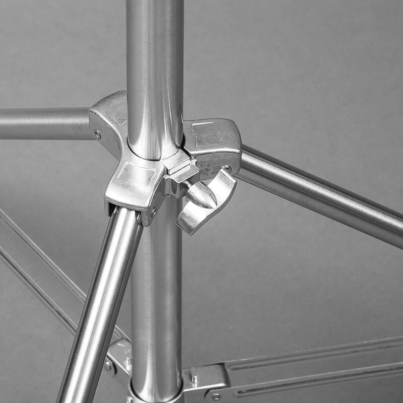 三重☆大人氣☆ 280cm 不鏽鋼 加粗 高承重 燈架-細節圖3