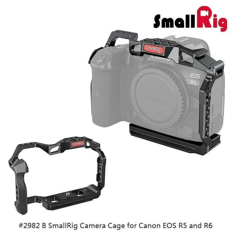 三重☆大人氣☆ SmallRig 2982 B 專用 提籠 兔籠 cage for Canon EOS R5 / R6-細節圖2