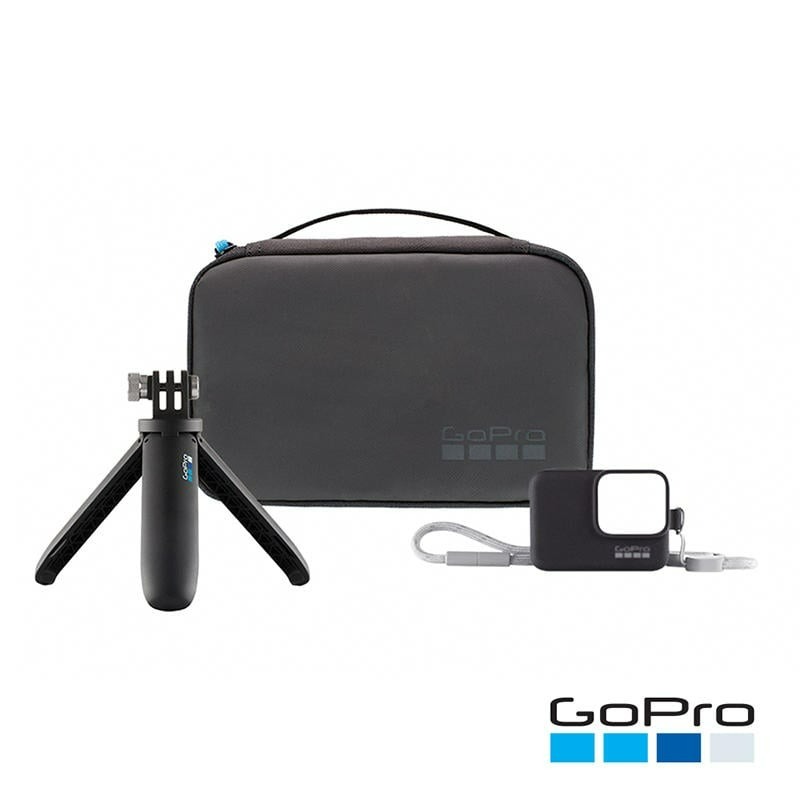 三重☆大人氣☆ 公司貨 GoPro AKTTR-001 旅行套件 (迷你延長桿腳架+護套+繫繩+收納盒)-細節圖3