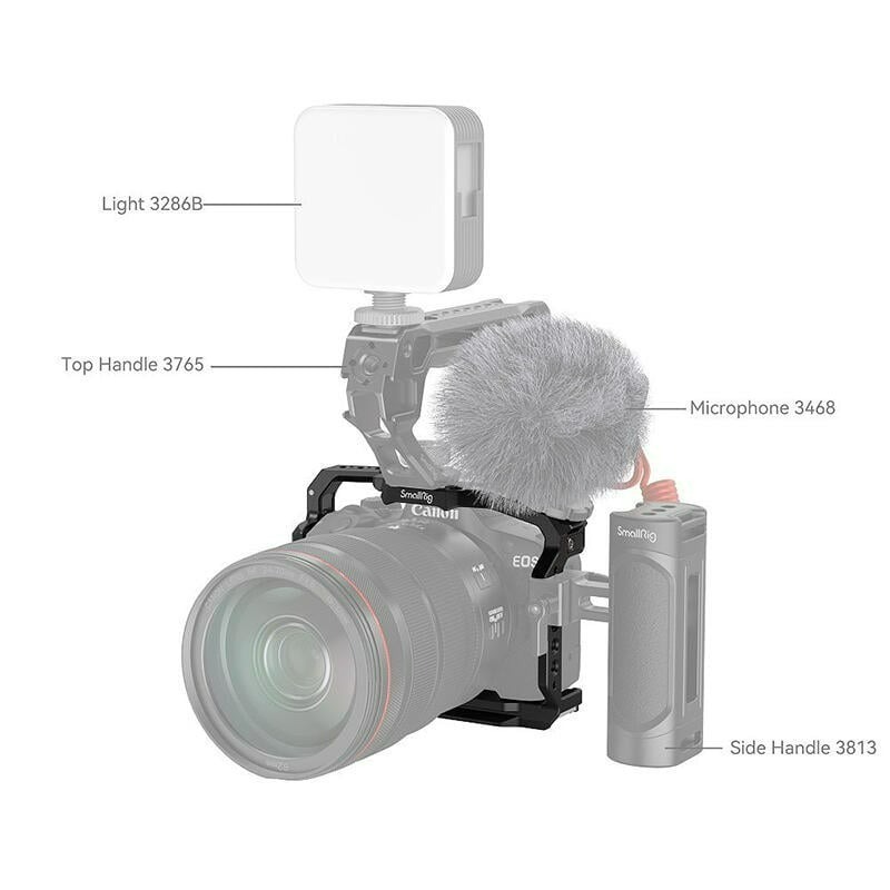 三重☆大人氣☆ SmallRig 4214 專用 提籠 for Canon EOS R50-細節圖6