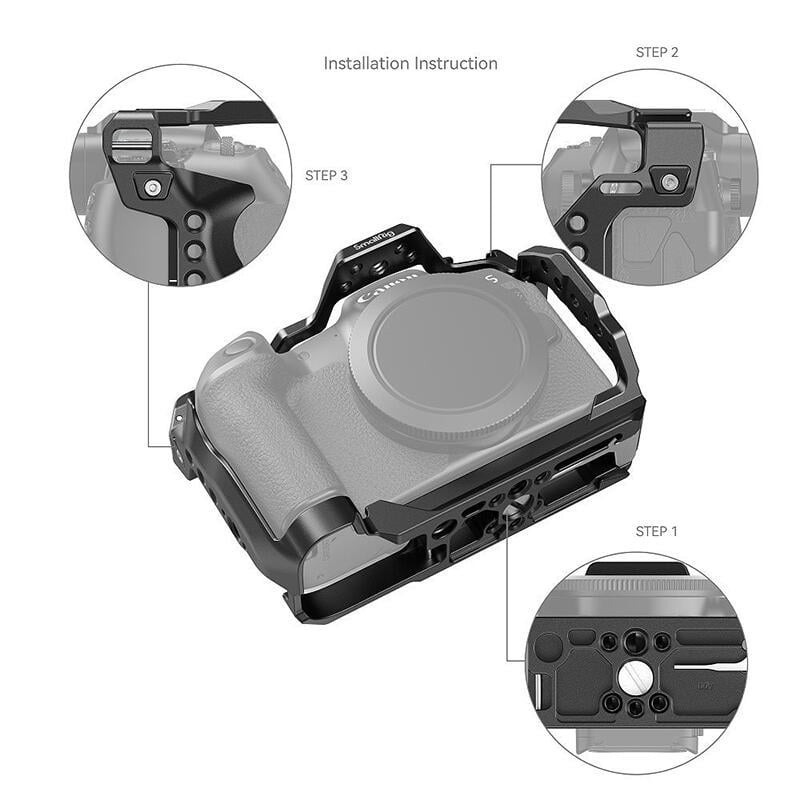 三重☆大人氣☆ SmallRig 4212 專用 提籠 for Canon EOS R8-細節圖4