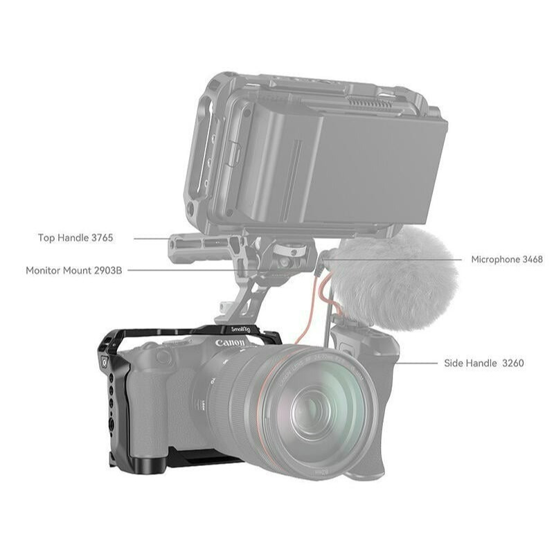 三重☆大人氣☆ SmallRig 4212 專用 提籠 for Canon EOS R8-細節圖5