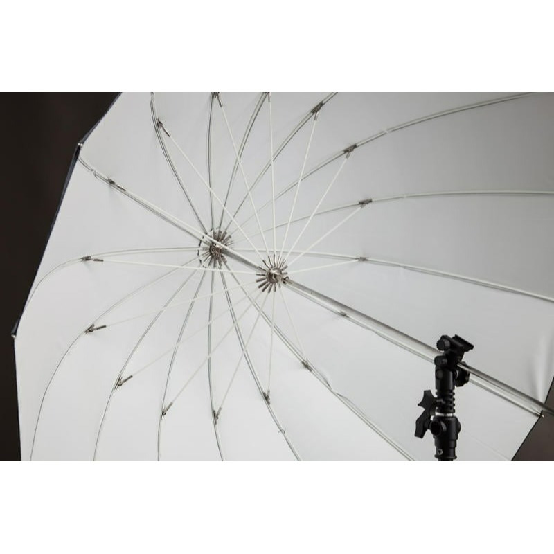 三重☆大人氣☆ 135cm Para deep 深弧型 拋物線 外黑內白 反射傘 控光傘-細節圖4