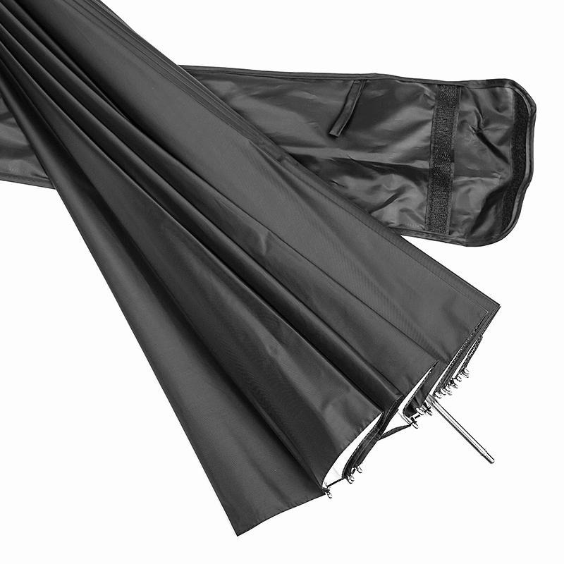 三重☆大人氣☆ 135cm Para deep 深弧型 拋物線 外黑內白 反射傘 控光傘-細節圖5