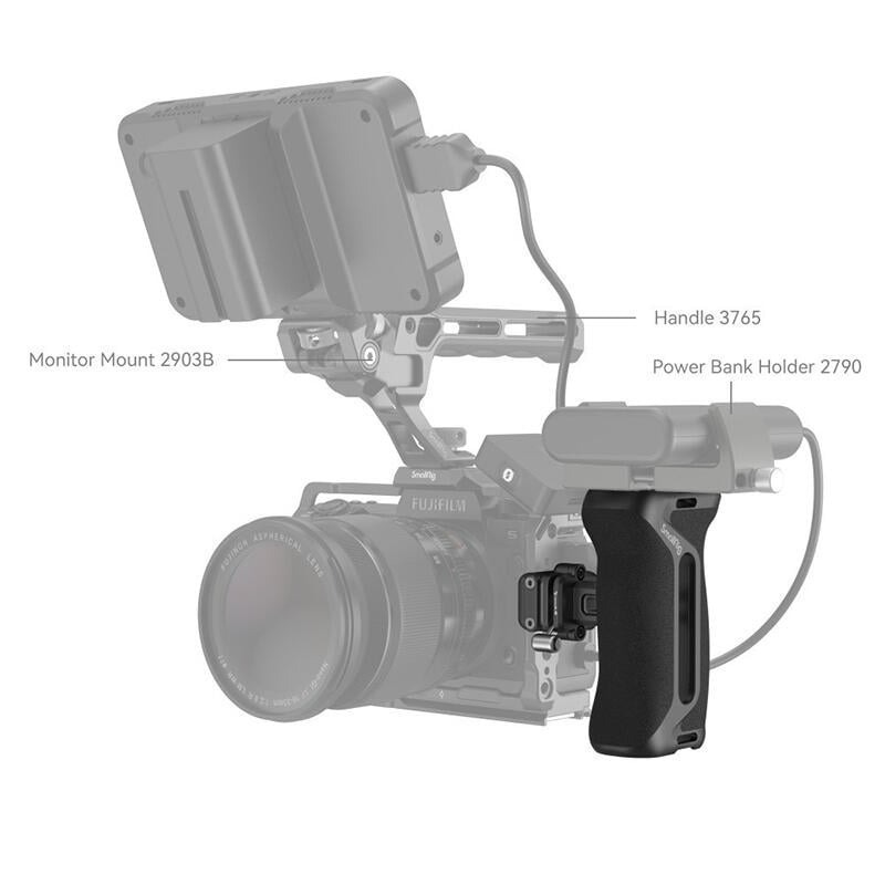 三重☆大人氣☆ SmallRig 4017 卡入式 快鎖 NATO 把手 提籠 手把 握把 側手把-細節圖6