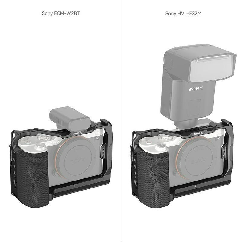三重☆大人氣☆ SmallRig 3212 B 帶矽膠手柄 專用 提籠 兔籠 for Sony A7C 專用-細節圖5