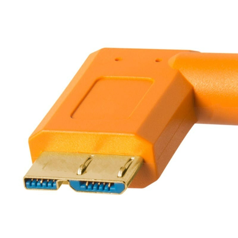 三重☆大人氣☆ Tether Tools CU61RT15 USB3.0 傳輸線A 轉 MICRO B 直角 4.6M-細節圖3