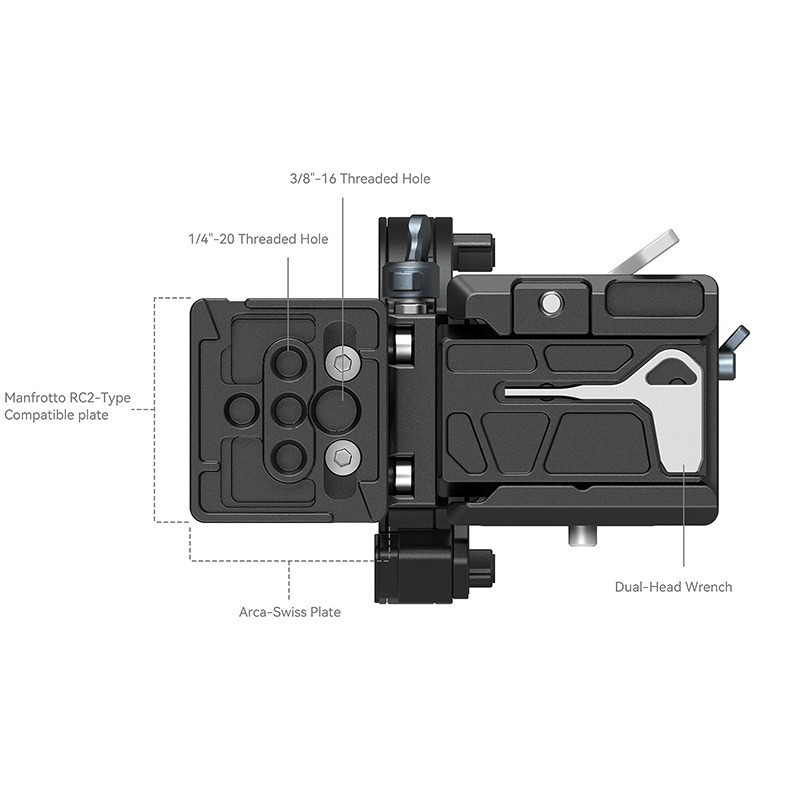 三重☆大人氣☆ SmallRig 4244 豎拍 快轉 機身環 適 SONY A1 A7 A9 FX系列-細節圖5