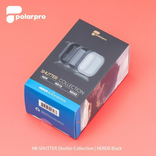 三重☆大人氣☆ 公司貨 PolarPro GoPro HERO8 減光鏡組 SHUTTER ND8 ND16 ND32