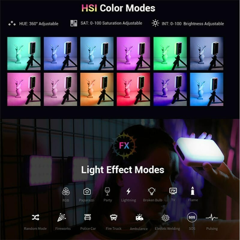 三重☆大人氣☆ SmallRig 3290 RM75 磁性 智能 LED 燈 RGB LED 攝影燈 補光燈-細節圖3