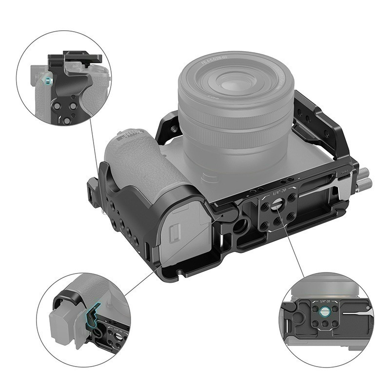三重☆大人氣☆ SmallRig 4422 專用 提籠 for SONY A7C2 A7CR A7CII-細節圖5