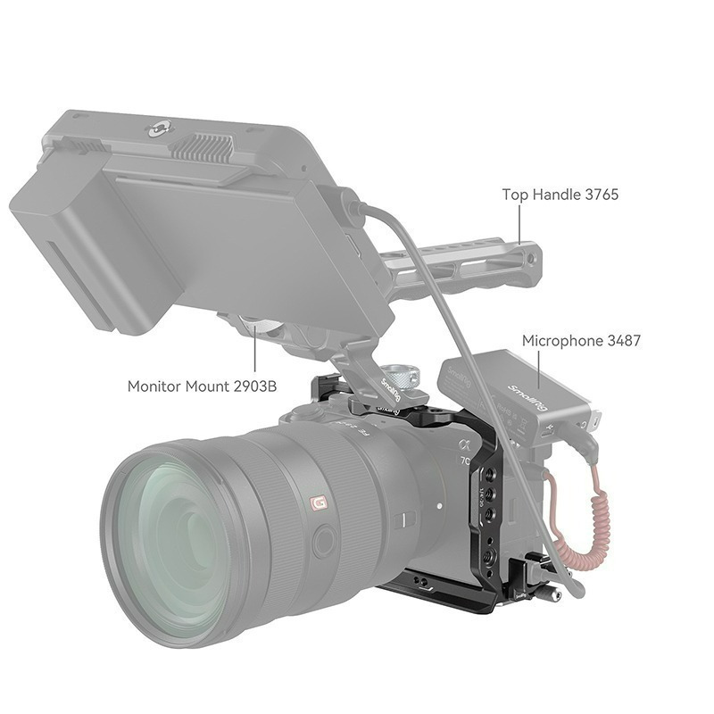 三重☆大人氣☆ SmallRig 4422 專用 提籠 for SONY A7C2 A7CR A7CII-細節圖7