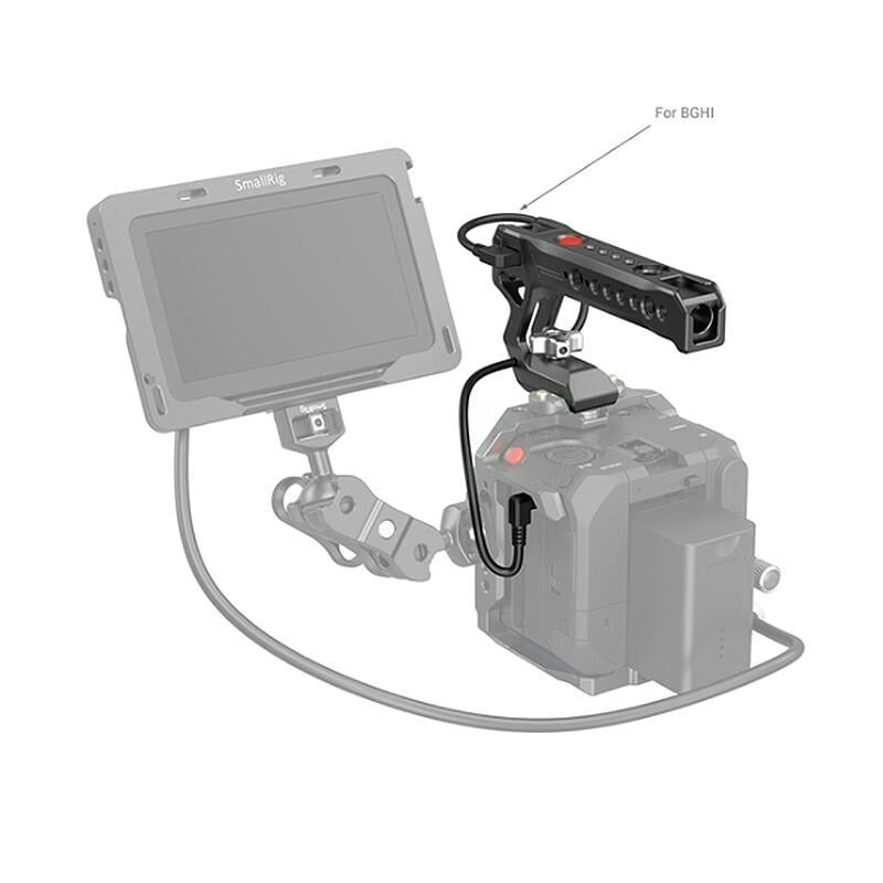 三重☆大人氣☆ SmallRig 3322 NATO 滑槽型 電控 手把 提把 for Sony/松下/富士 無反相機-細節圖7