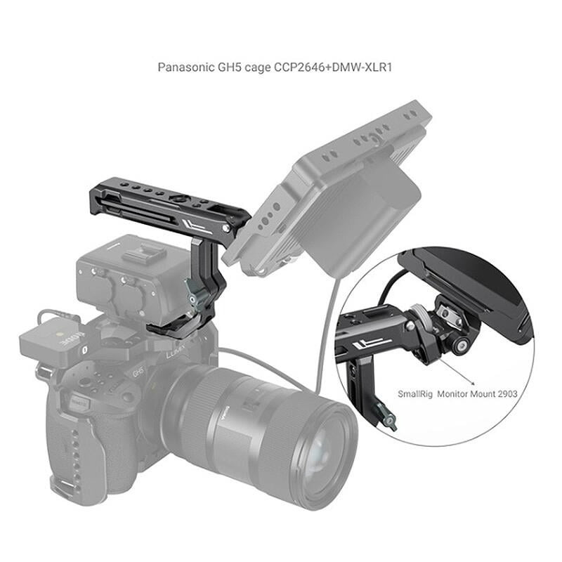 三重☆大人氣☆ SmallRig 3082 上提手柄 手把 提手 for K1M K2M K3M DMW-XLR1-細節圖5