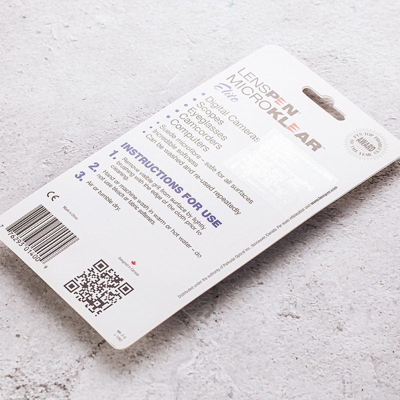 三重☆大人氣☆ 公司貨 Lenspen MK-2-G 超細 纖維 拭鏡布 超細纖維拭鏡布 清潔布-細節圖3