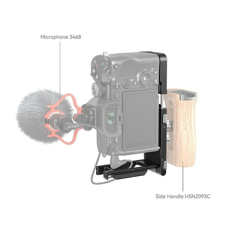 ☆大人氣☆ SmallRig 3984 折疊式 專用 L架 L型支架 豎拍板 A7S3 A7R5 A74  A7V-細節圖5