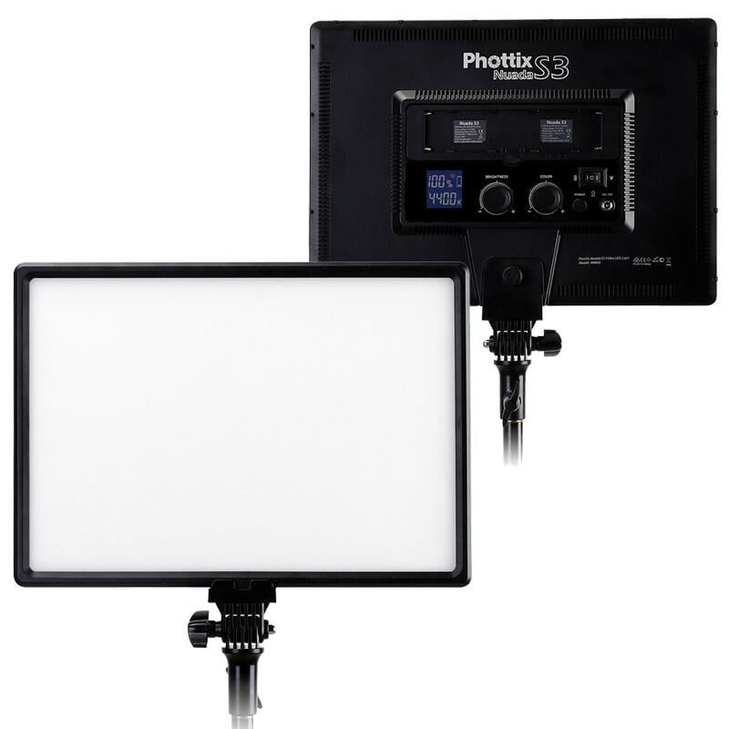 三重☆大人氣☆公司貨 Phottix Nuada S3 VLED Video LED Light 攝影燈 補光燈-細節圖2