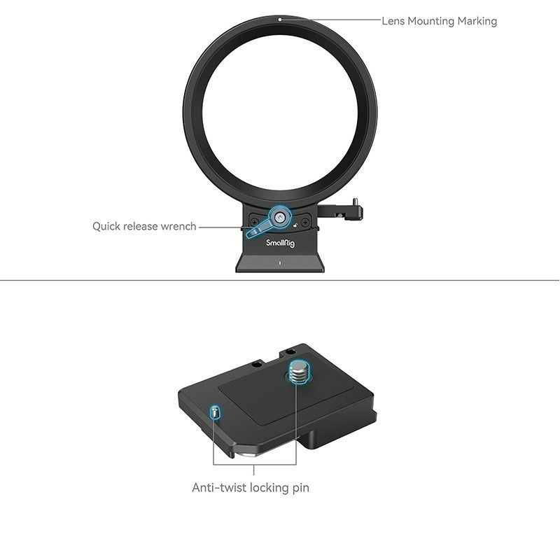 ☆大人氣☆ SmallRig 4300 豎拍 快轉 機身環 適 Canon R5 R5C R6 R6II R6III-細節圖5