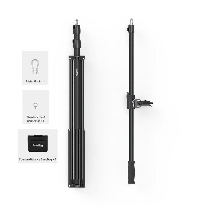 三重☆大人氣☆ SmallRig 3737 RA-S280A 氣墊 橫桿 燈架 頂燈架 K架-細節圖6