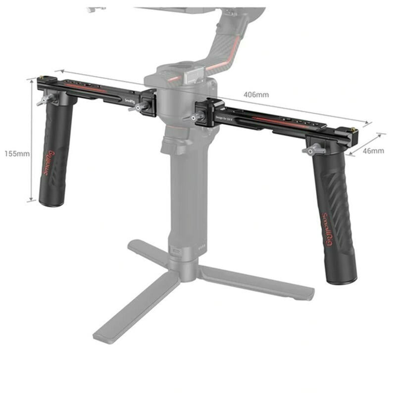 ☆大人氣☆ SmallRig 3027 穩定器 雙手持 把手 雙手把 for DJI RS2 RS3 RS4 RS5-細節圖2