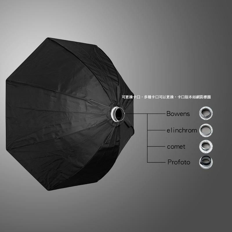 三重☆大人氣☆ 100cm 快速 八角 柔光箱 無影罩 柔光罩-細節圖4