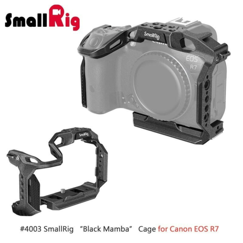 三重☆大人氣☆ SmallRig 4003 B 黑曼巴系列 相機 提籠 兔籠 for Canon EOS R7