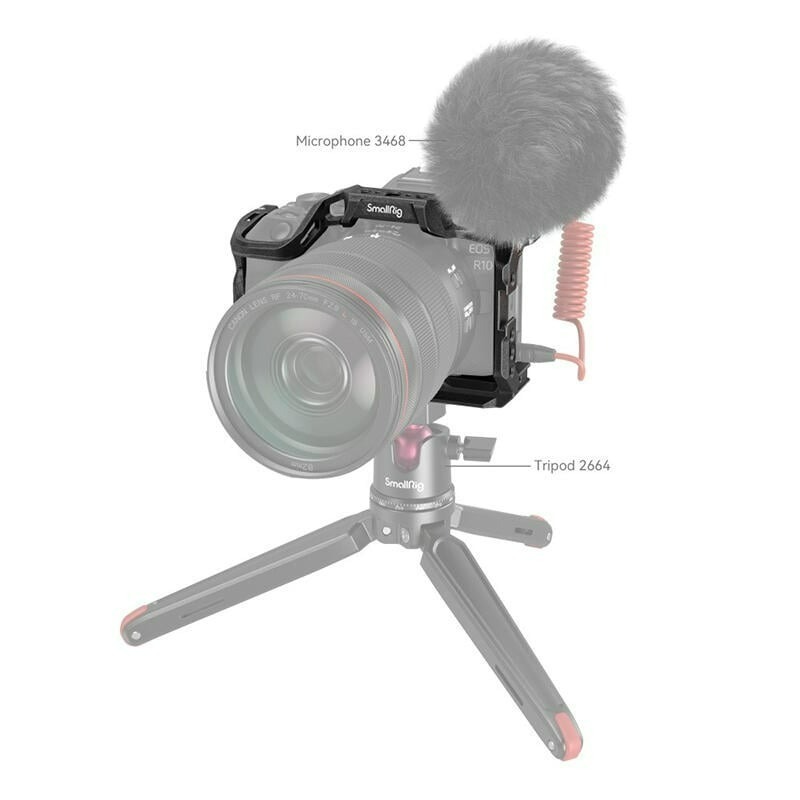 三重☆大人氣☆ SmallRig 4004 黑曼巴系列 相機 提籠 兔籠 for Canon EOS R10-細節圖5