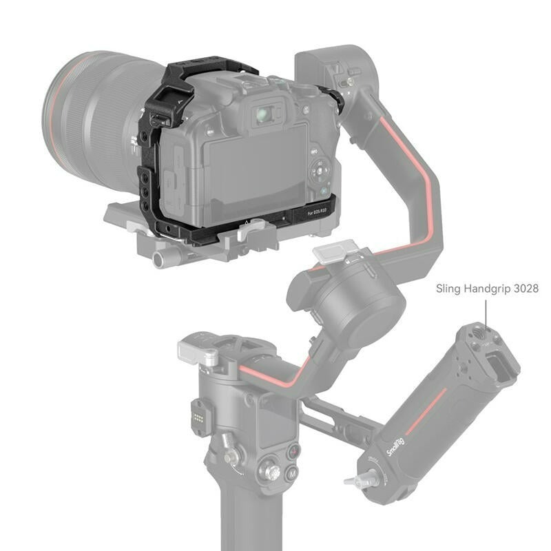 三重☆大人氣☆ SmallRig 4004 黑曼巴系列 相機 提籠 兔籠 for Canon EOS R10-細節圖7