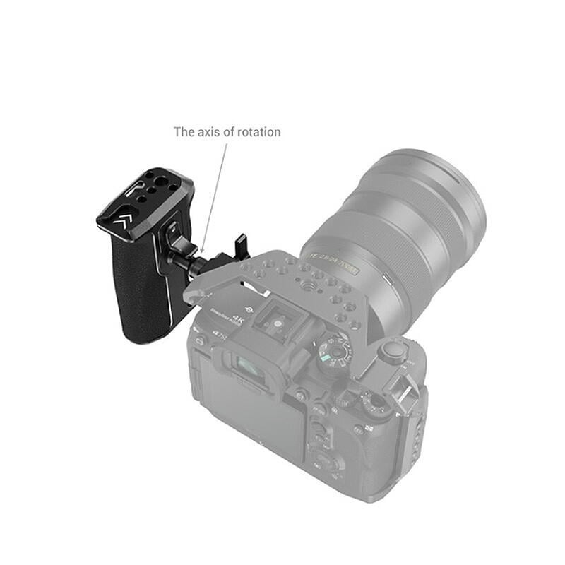 三重☆大人氣☆ SmallRig 3260 可旋轉 NATO 左側 擴充握把 手把-細節圖7