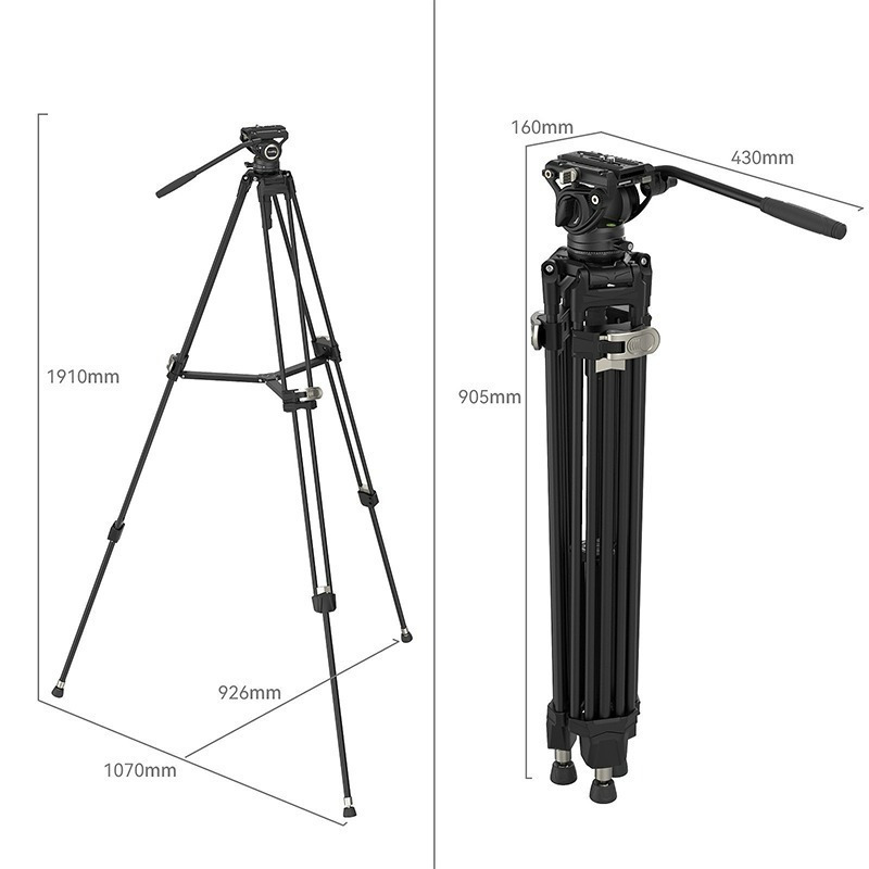 三重☆大人氣☆ SmallRig 4163 FreeBlazer AD-80 重型鋁合金 三腳架 套組 腳架-細節圖6