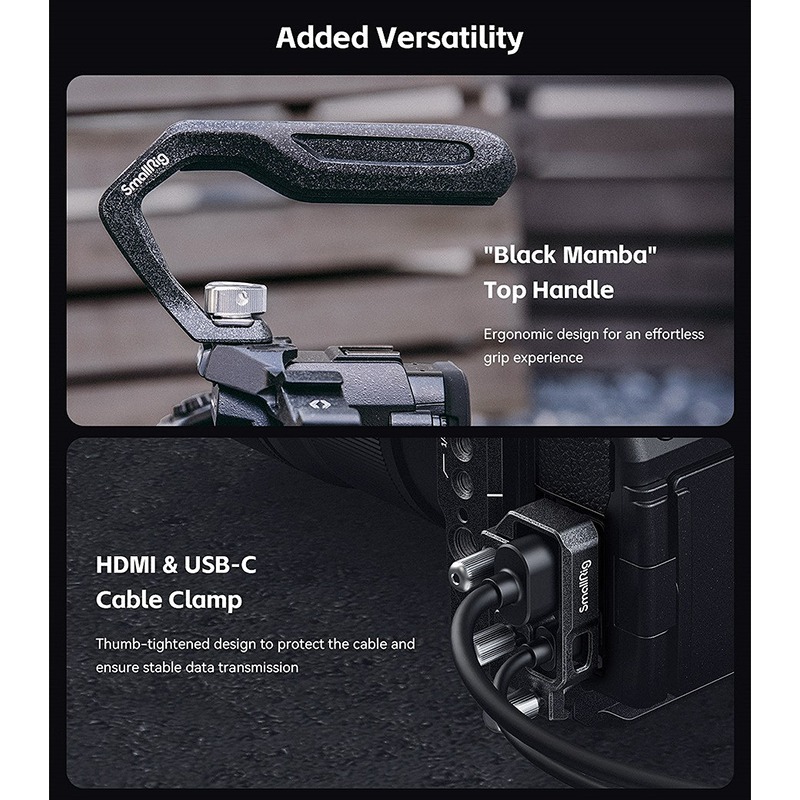 三重☆大人氣☆ SmallRig 4024 黑曼巴 提籠 套組 for G9 II / S5 II / S5 IIX-細節圖6