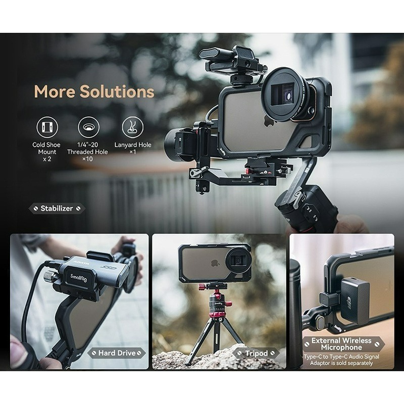 SmallRig Mobile Video Kit (Dual Handheld) for iPhone 15 Pro 4397 /