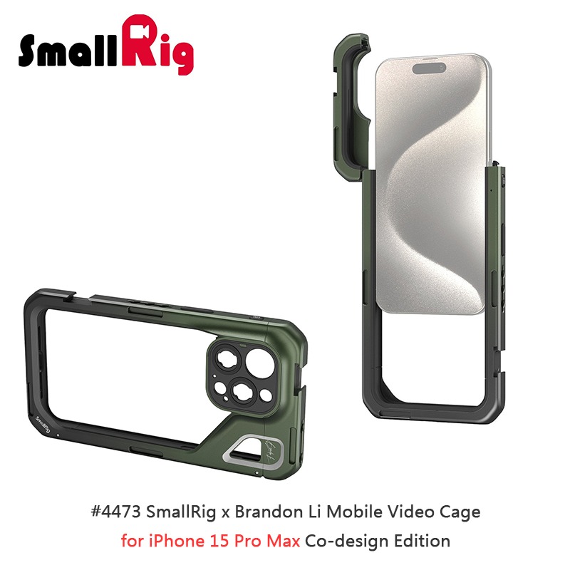 SmallRig x Brandon Li iPhone 15 Pro Max Video Kit Co Design