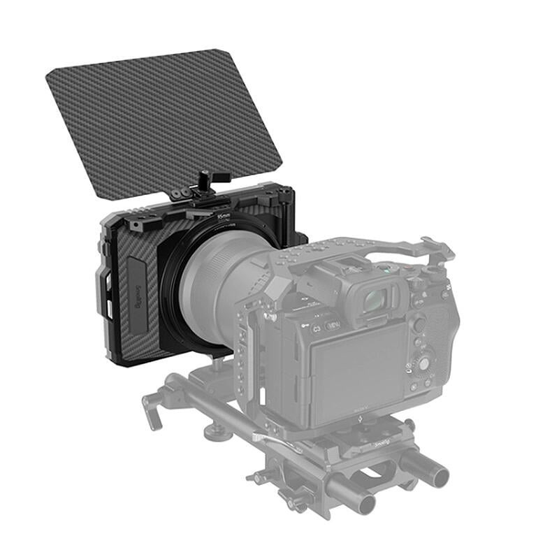 三重☆大人氣☆ SmallRig 3196 Mini Matte Box 迷你 輕量 碳纖維 遮光罩 遮光斗 遮陽罩-細節圖5