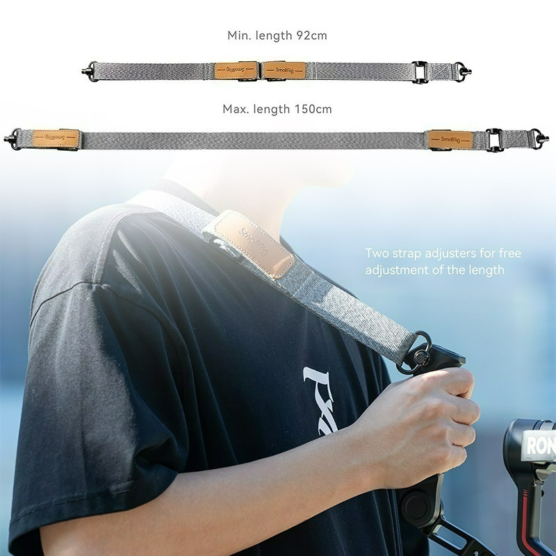 三重☆大人氣☆ SmallRig 4383 穩定器 提把 + 減重肩帶 套組  RS2 RS3 RS4 pro-細節圖3