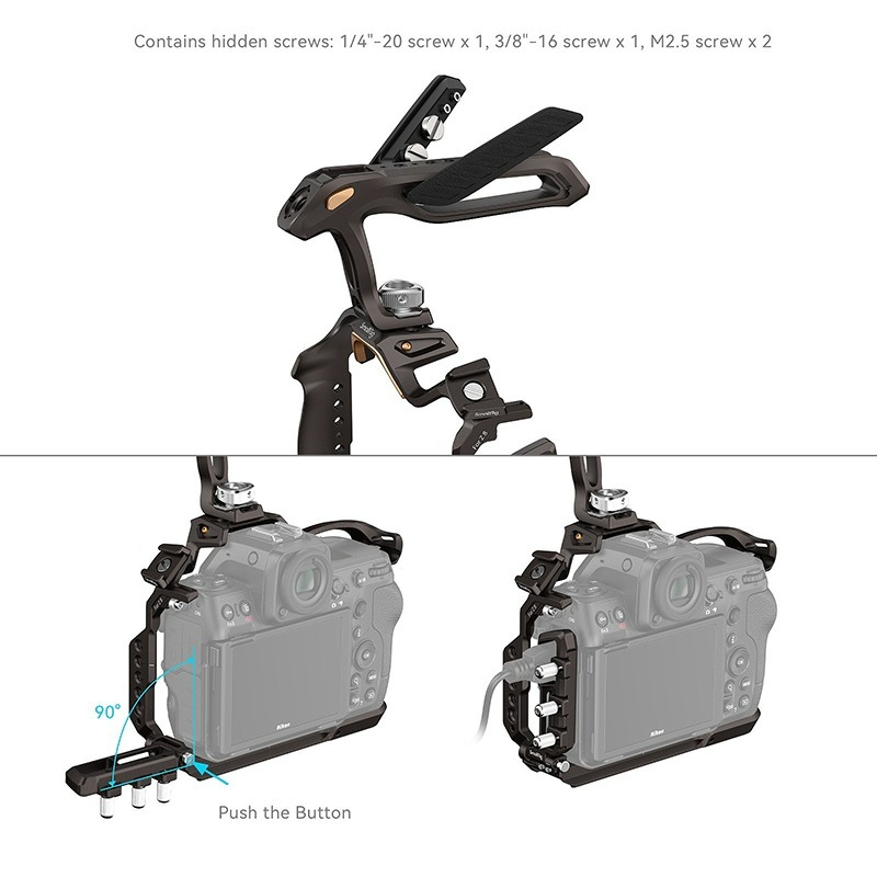 三重☆大人氣☆ SmallRig 4317 夜鷹系列 專用 提籠 套組 for Nikon Z8-細節圖6