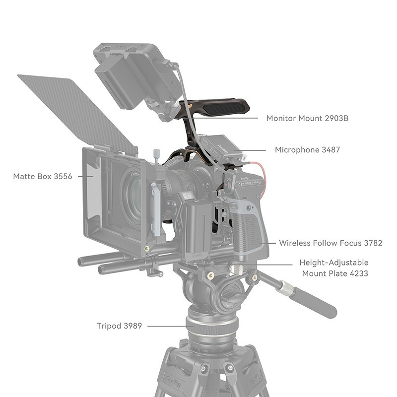 三重☆大人氣☆ SmallRig 4317 夜鷹系列 專用 提籠 套組 for Nikon Z8-細節圖8