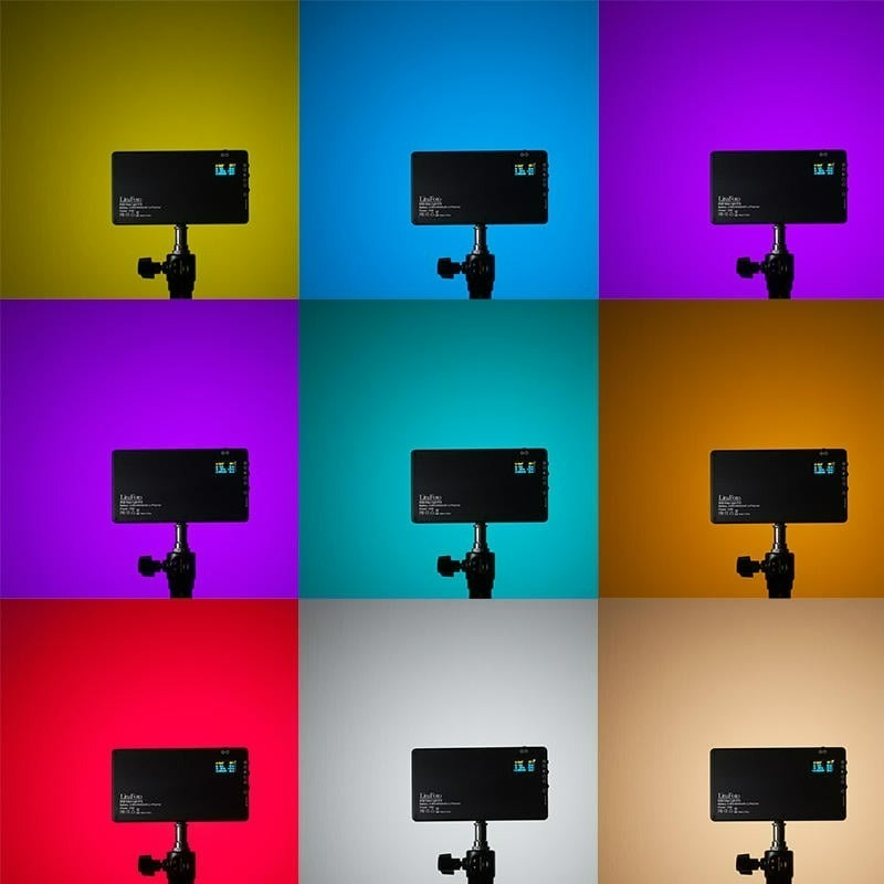 三重☆大人氣☆ 公司貨 LituFoto 麗能 R18 RGB 輕巧金屬 LED 可調色溫 RGB 補光燈 攝影燈-細節圖6