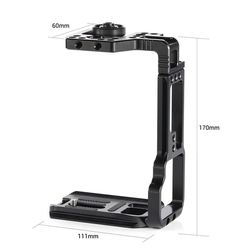 三重☆大人氣☆ SmallRig 2341 帶電池手把 L型支架 豎拍板 for Sony A73 A7R3-細節圖2