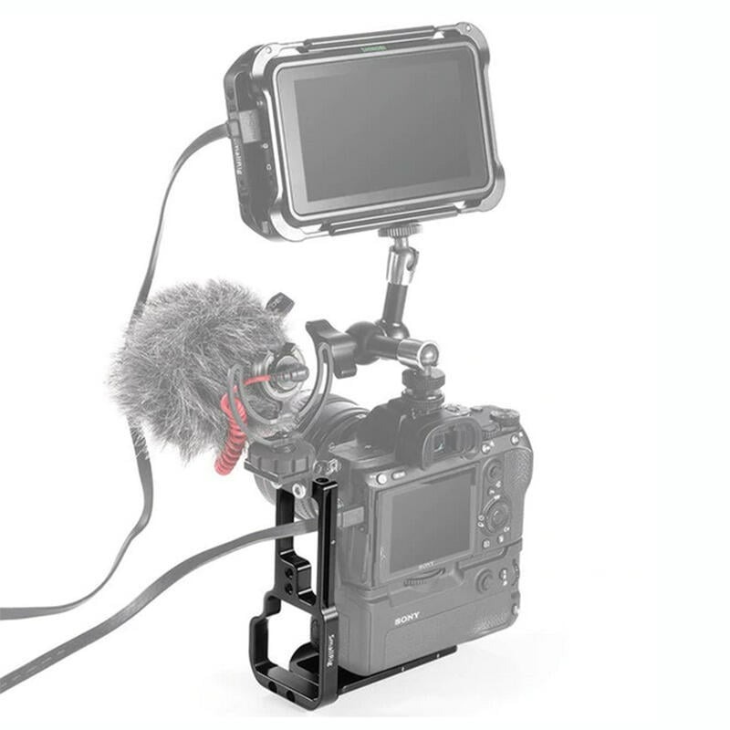 三重☆大人氣☆ SmallRig 2341 帶電池手把 L型支架 豎拍板 for Sony A73 A7R3-細節圖6